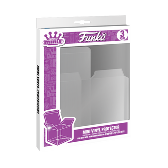 Foldable Mini Vinyl Figure Protector 3-Pack, Image 1