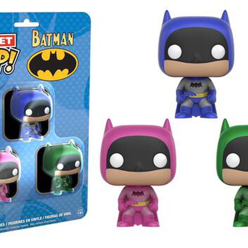 Batman 3 Pack - Pink, Green, Blue, , hi-res view 1