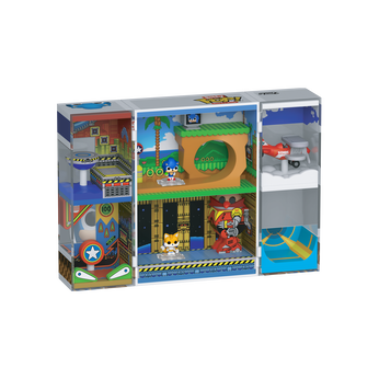 Bitty Pop! Bitty Box Sonic 2 Diorama Set, Image 1