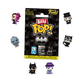 Bitty Pop! Singles Batman 85th Anniversary 12-Pack Polybag, Image 1