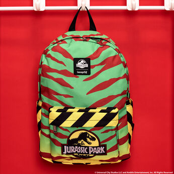 Jurassic Park Tour Vehicle Print Full-Size Backpack, Image 2