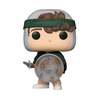 Pop! Dustin with Spear and Shield, Image 1