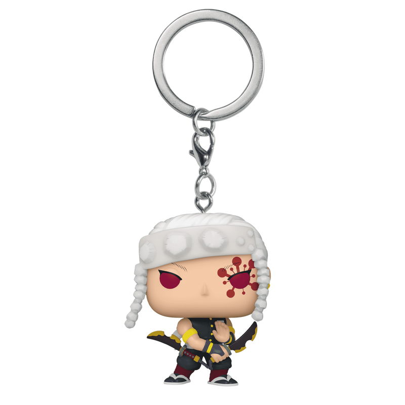 Pop! Keychain Tengen Uzui with Nichirin Cleavers, , hi-res view 1