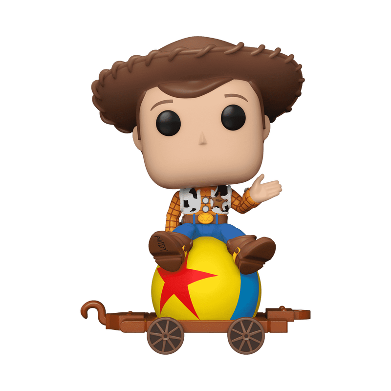 Buy Pop! Trains Woody on Luxo Ball at Funko.