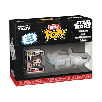 Bitty Pop! Rides Han Solo and The Millennium Falcon, Image 1