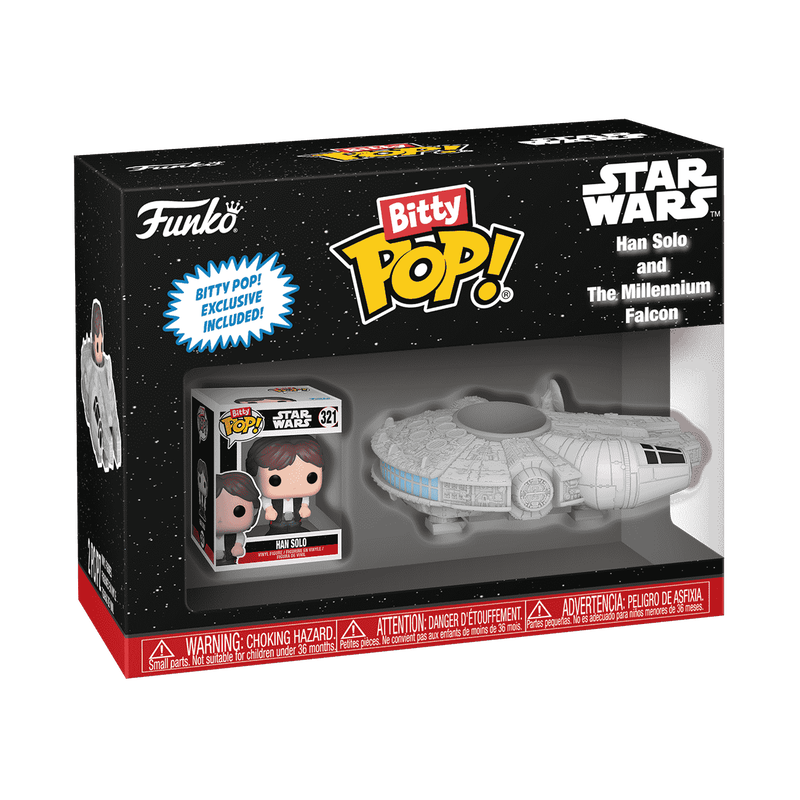 Bitty Pop! Rides Han Solo and The Millennium Falcon, , hi-res view 1