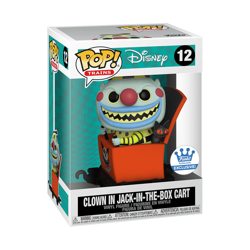 Pop! Trains Clown in Jack-in-the-Box Cart, , hi-res view 2