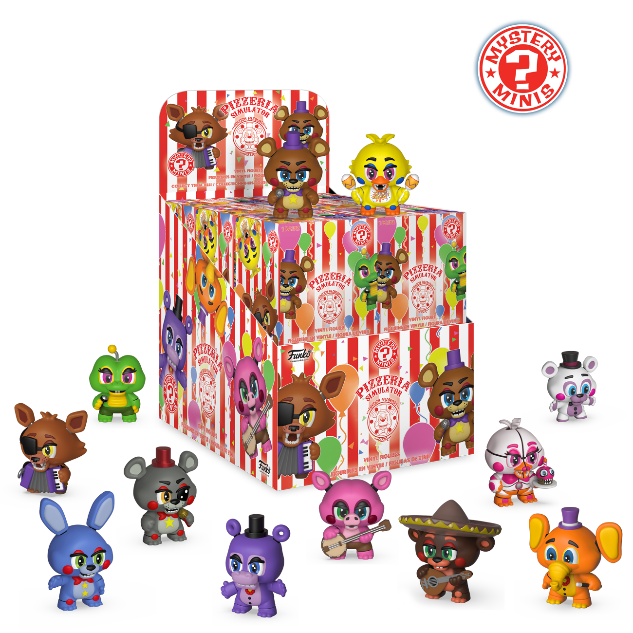 fnaf pizza sim mystery minis