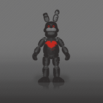 Black Heart Bonnie (Glow) Action Figure, , hi-res view 3