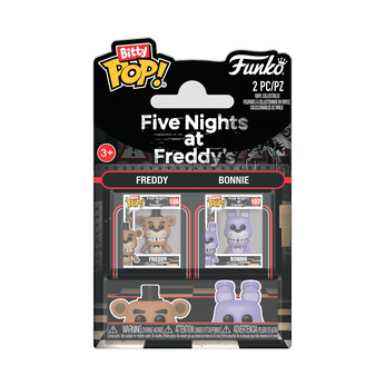 Bitty Pop! Freddy Fazbear & Bonnie the Rabbit 2-Pack, Image 1