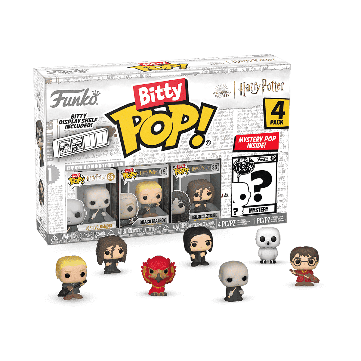 Детские фигурки Funko Bitty Pop! Harry Potter 4-Pack Series 4