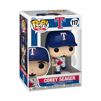 Pop! Corey Seager (White Home Uniform), Image 2