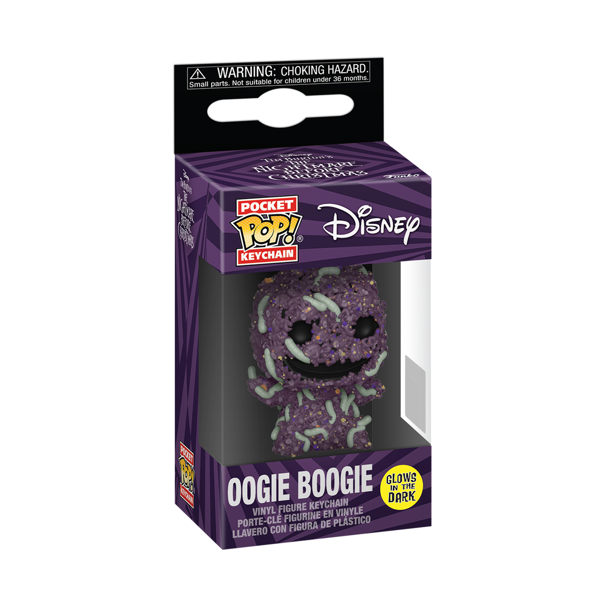 Детский брелок Funko Pop! Keychain Oogie Boogie with Bugs (Glow) — фото 2