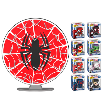 Bitty Pop! Display Spider-Man Web Bundle, , hi-res view 2