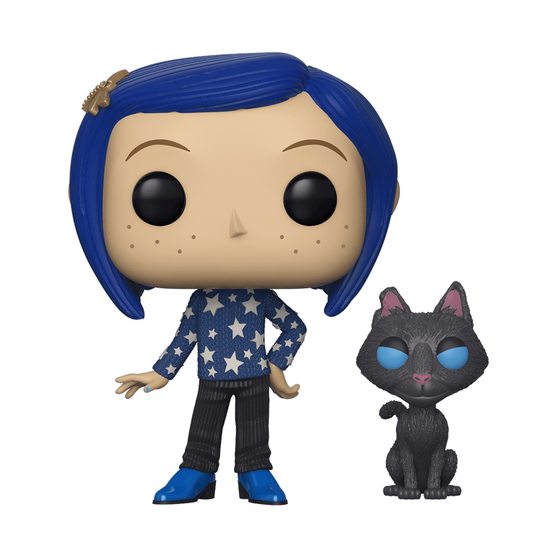Pop! Coraline with Cat Buddy, , hi-res view 1