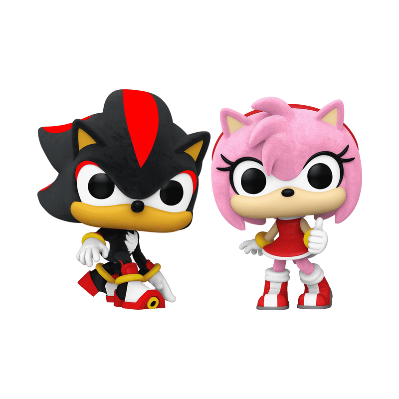 Pop! Shadow & Amy 2-Pack (Flocked), , hi-res view 1
