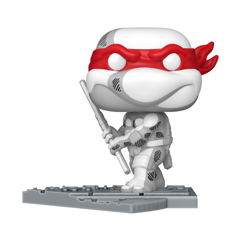 Pop! Donatello (Battle Damaged) (Comic Deco), , hi-res view 1