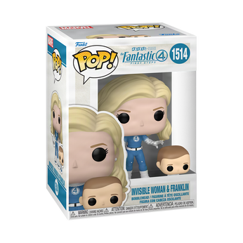 Pop! & Buddy Invisible Woman & Franklin (Fantastic Four: First Steps), Image 2