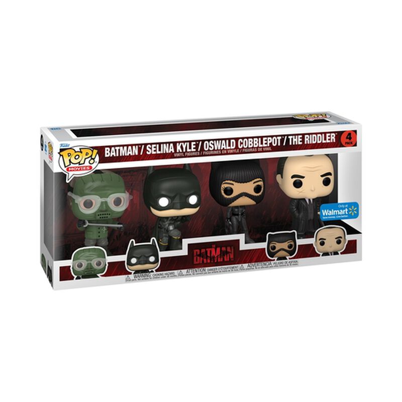 Batman / Selina Kyle / Oswald Cobblepot / Riddler - 4 Pack, , hi-res view 1