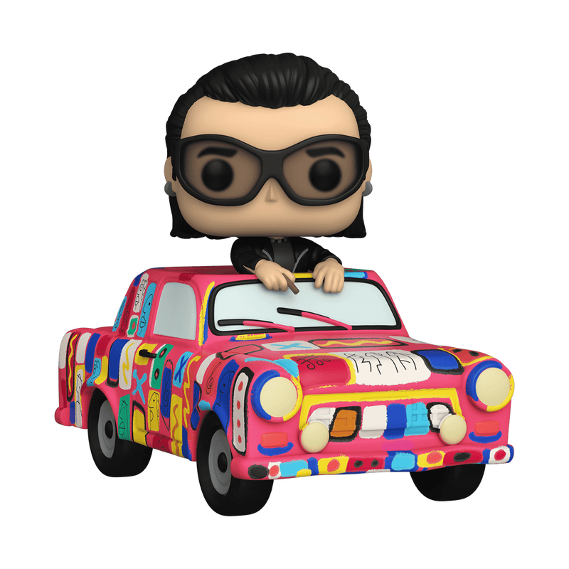 Pop! Rides Super Deluxe Bono with Achtung Baby Car, , hi-res view 1