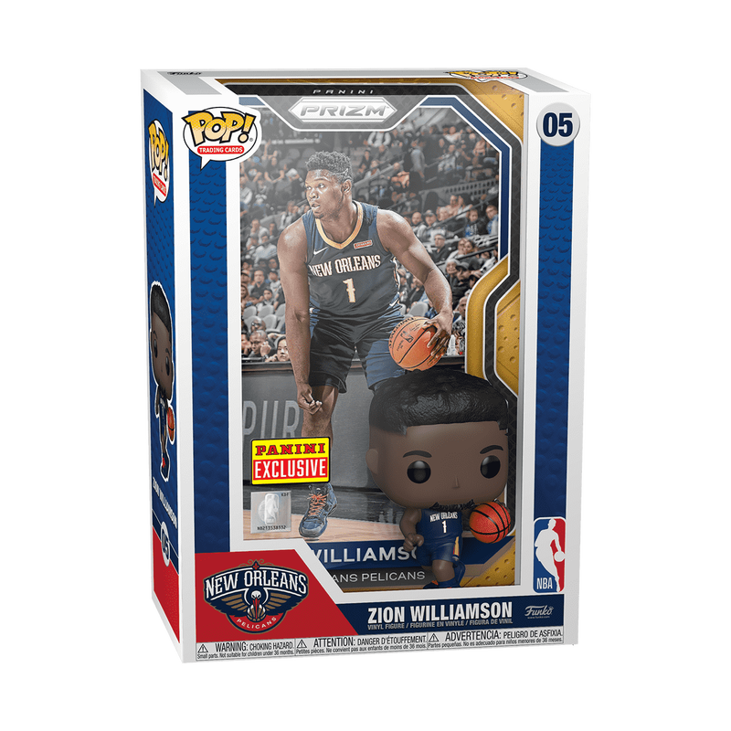 Pop! Trading Cards Zion Williamson - New Orleans Pelicans, , hi-res view 2