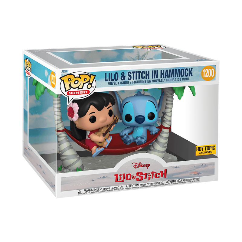 Pop! Moment Lilo and Stitch in Hammock, , hi-res view 2
