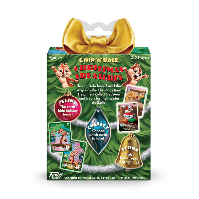 Disney Chip 'n' Dale Christmas Treasures Card Game, , hi-res view 3