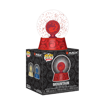 Magic The Gathering Mountain Mini Glitter Globe, , hi-res view 2