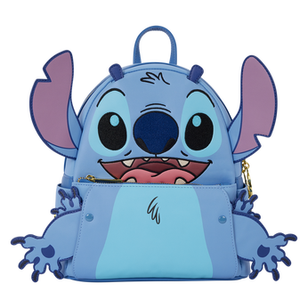 D23 Exclusive Stitch Plush Cosplay Mini Backpack, , hi-res view 2