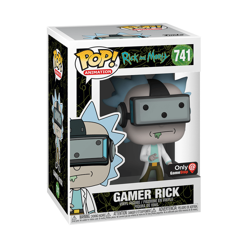 POP Animation: Rick & Morty- Gamer Rick, , hi-res view 1
