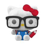 Pop! Hello Kitty with Glasses (Flocked), , hi-res view 1
