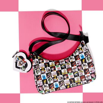 Cartoon Network Retro Collage Crossbody Bag with Coin Pouch, Image 2