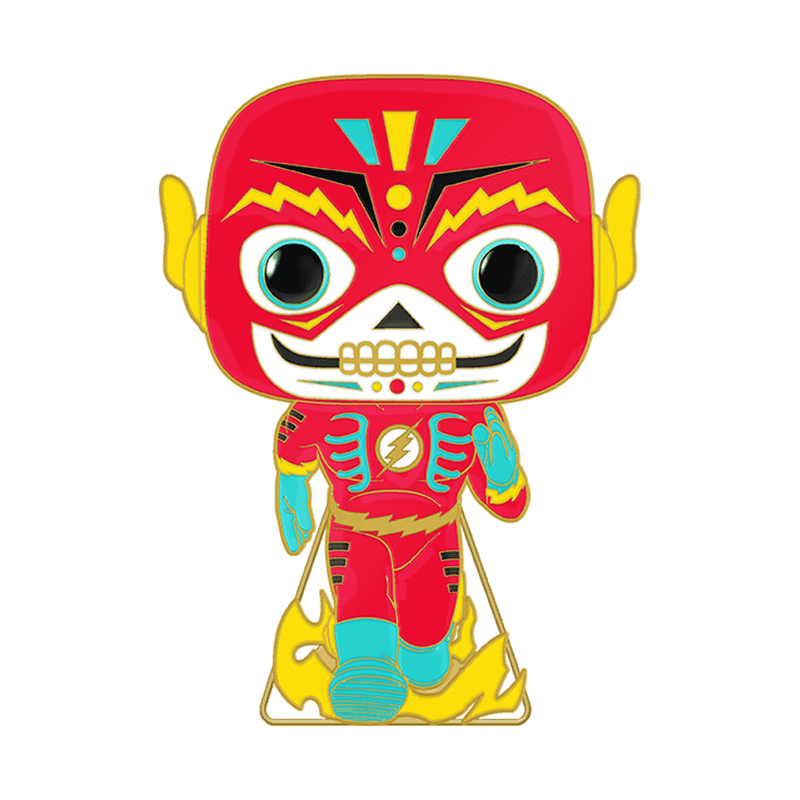 Pop! Pin The Flash (Dia De Los DC) (Glow), , hi-res view 2