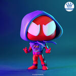 Pop! Scarlet Spider with Hoodie FWlifestyle1 view 2