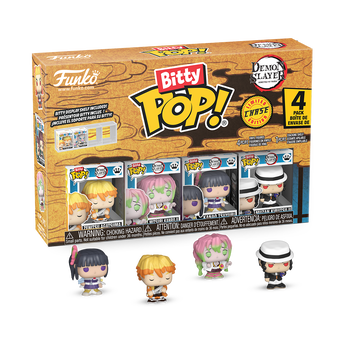 Bitty Pop! Demon Slayer 4-Pack Series 1, Image 1
