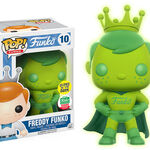 Pop! Freddy Funko (Glow) (Green), , hi-res view 1