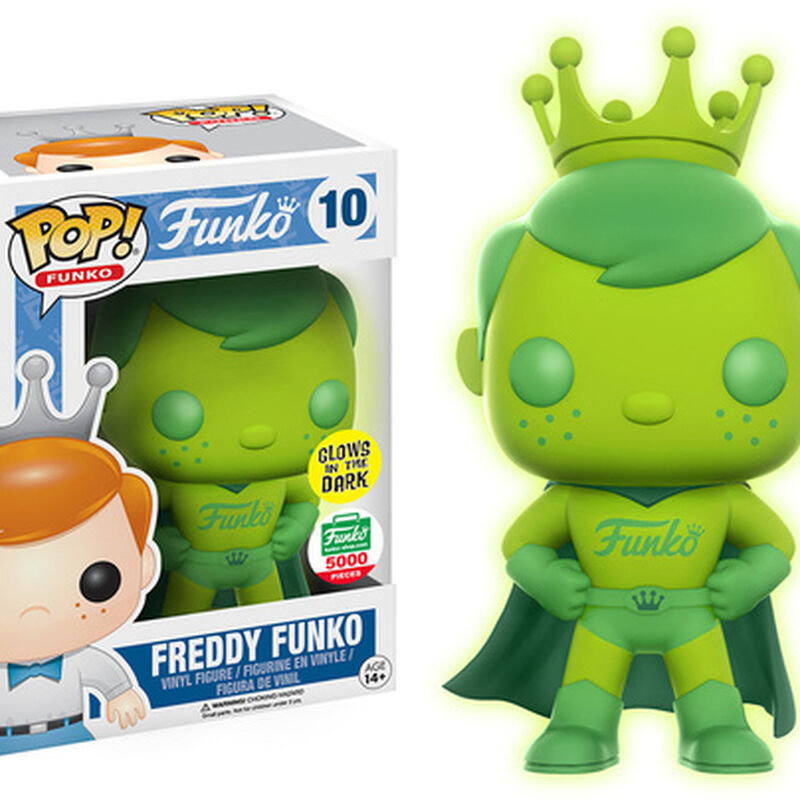 Pop! Freddy Funko (Glow) (Green), , hi-res view 1