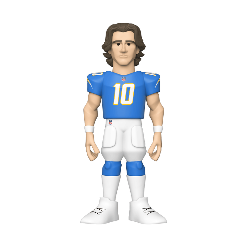 Vinyl GOLD 5" Justin Herbert - Chargers, , hi-res view 1