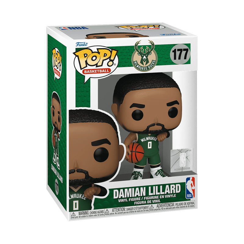 Pop! Damian Lillard in Green Jersey, , hi-res view 2