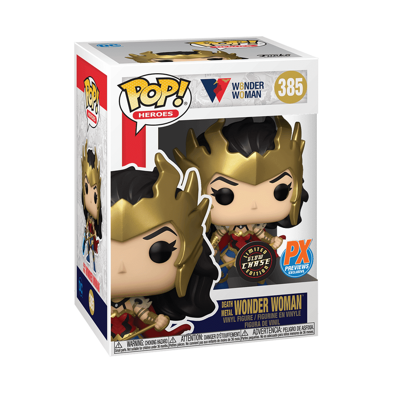 POP Heroes:WW80th-Death Metal w/(GW)Chase, , hi-res view 3