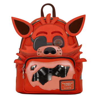 NYCC Limited Edition Five Nights At Freddy's Foxy Cosplay Lenticular Mini Backpack, Image 1