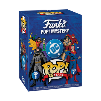 Pop! Mystery DC Comics (Metallic) with Pop! Protector, Image 1