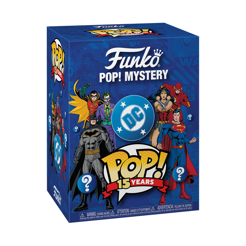 Pop! Mystery DC Comics (Metallic) with Pop! Protector, , hi-res view 1