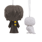 Harry Potter & Hedwig Ornament, , hi-res view 3