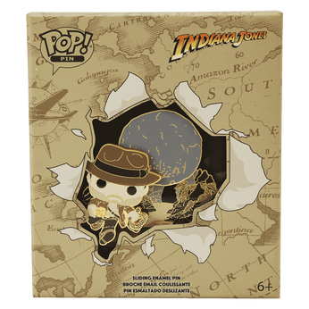 Loungefly Pop! Indiana Jones Raiders of the Lost Ark Sliding Pin, Image 1