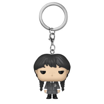 Pop! Keychain Wednesday Addams, Image 1