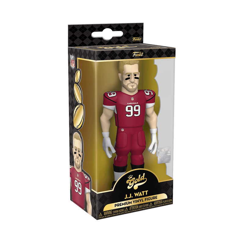 Vinyl GOLD 5" J.J. Watt - Cardinals, , hi-res view 2