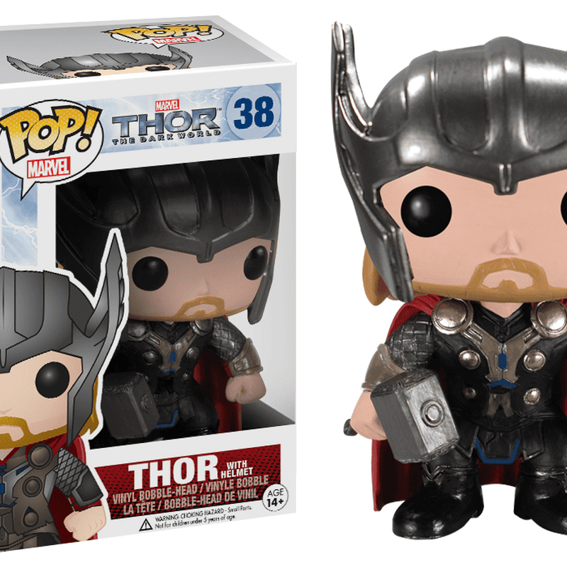 Thor MOVIE 2 - Thor w/Helmet, , hi-res view 1