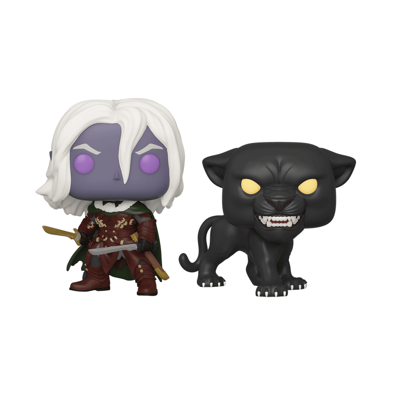 Pop! Drizzt Do'Urden and Guenhwyvar 2 Pack, , hi-res view 1