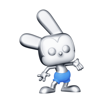 Pop! Oswald the Lucky Rabbit (Platinum), Image 1